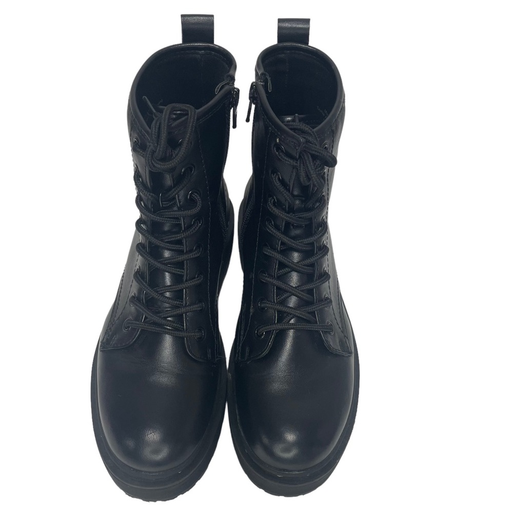 Universal Thread Women Combat Boot Black Size 6 Gem